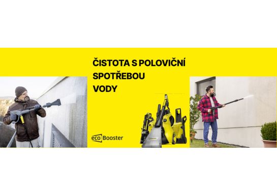 eco!Booster Nová vysokotlaká tryska !