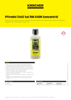 Produktové informace