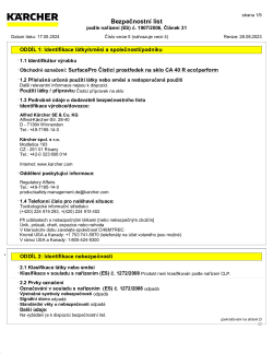 Bezpečnostní datový list