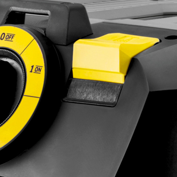 Poloautomatické čištění filtru