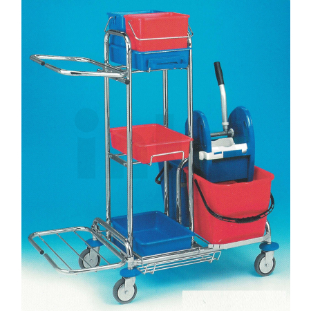 EASTMOP KOMBI JOOKY II úklidový vozík - 2  kbelíky, držák pytle