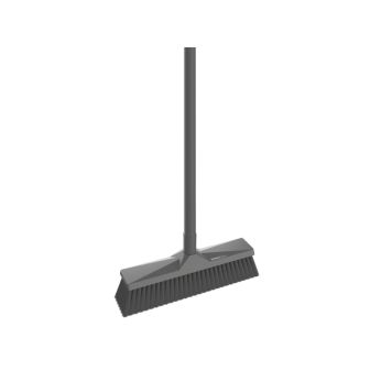 Spokar - Smeták s holí HOME, tmavě šedý, 5113576000