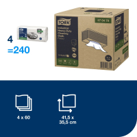 Tork Heavy-Duty průmyslová čisticí utěrka 4 ks, W4, 570479