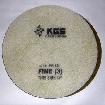 Podlahový pad 17" abrazivní jemný ferrzon KGS Flexis super 2014.01423