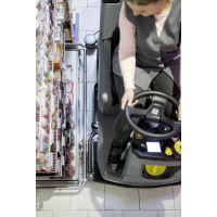 Podlahový mycí stroj s odsáváním KÄRCHER B 110 R Bp Pack 160 Ah Li+Dose+D75 1.161-438.0