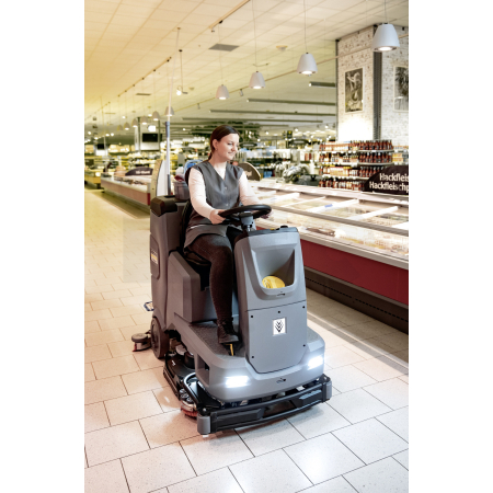 Podlahový mycí stroj s odsáváním KÄRCHER B 110 R Bp Pack 160 Ah Li+Dose+D75 1.161-438.0