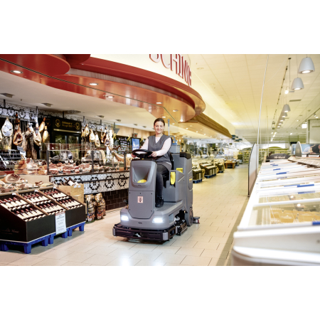 Podlahový mycí stroj s odsáváním KÄRCHER B 110 R Bp Pack 160 Ah Li+Dose+SSD+D75 1.161-440.0