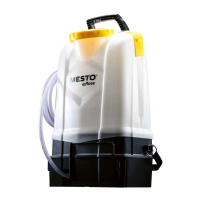 MESTO - e.AQUA 20 Bateriemi napájená nádrž na vodu, kompatibilní s 18 V akumulátory Bosch AMP SHARE, 3628W