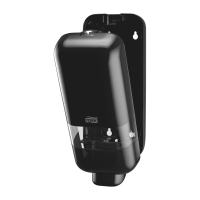 Tork dávkovač mýdla a dezinfekce na ruce, černý, S4, 564508