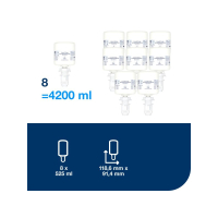 Tork Mini tekuté mýdlo pro citlivou pokožku S5, 8 x 525 ml, 425702
