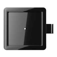 Tork držák na informace k zásobníku na mýdla a dezinfekční prostředky, černý, S4, S5, 511178