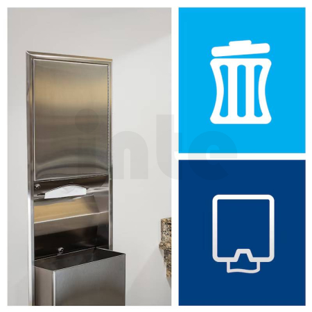 Tork Xpress medium zabudovatelný zásobník na papírové ručníky Multifold, H2, 200264