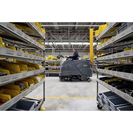 Podlahový mycí stroj s odsáváním KÄRCHER B 220 R Bc + D90 1.246-272.0