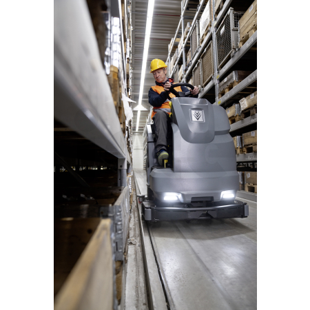 Podlahový mycí stroj s odsáváním KÄRCHER B 220 R Bp Pack 285Ah, DOSE, D110, Rinse, maják 1.246-277.0