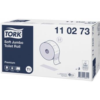 TORK Soft toaletní papír Jumbo role Premium, T1 - 6 ks 110273