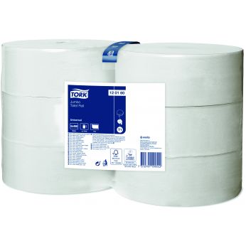 TORK Jumbo toaletní papír v roli Universal, T1– 1vrstvý - 6 ks 120160