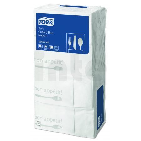 TORK jemný "Bon Appetit" ubrousek na příbory 1 200 ks 13662