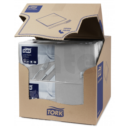 TORK šedý ubrousek – oběd 2 000 ks 477205