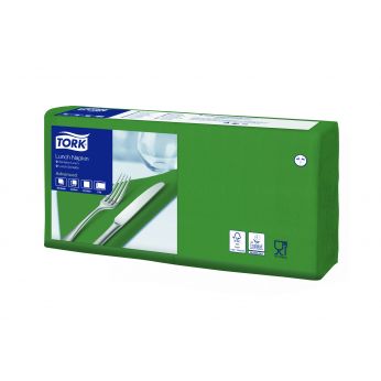 TORK tmavě zelený ubrousek – oběd 2 000 ks 477214