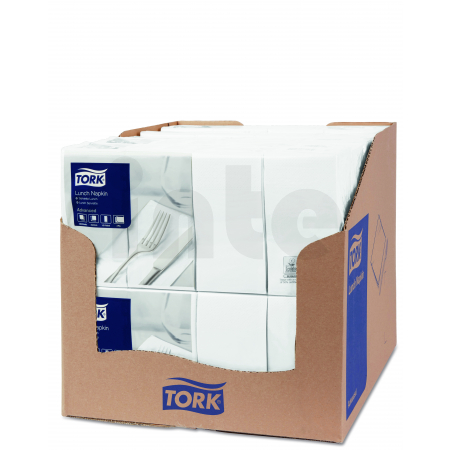 TORK bílý ubrousek – oběd, 1/8 sklad 2 000 ks 477402