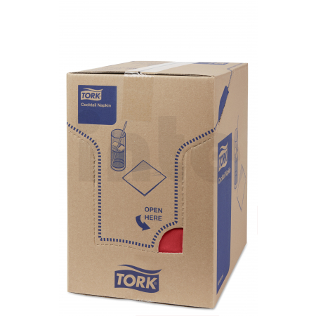 TORK bordeaux ubrousek – koktejlový 2 400 ks 477824