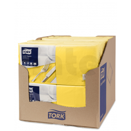 TORK žlutý ubrousek – oběd 2 000 ks 477841