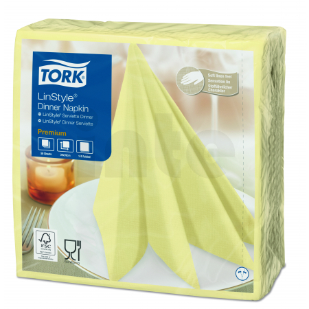 TORK Linstyle® champagne ubrousek – večeře 600 ks 478712