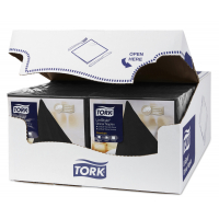 TORK Premium Linstyle® černý ubrousek – večeře 600 ks, 478726
