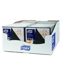 TORK Premium Linstyle® černý ubrousek – večeře 600 ks, 478726