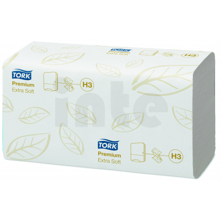 TORK Singlefold Extra Soft papírové ručníky, H3 - 3 000 útržků, 100278