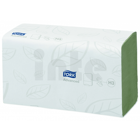TORK Singlefold zelené papírové ručníky, H3 - 3 750 útržků 290179
