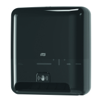 TORK Matic® zásobník na papírové ručníky v roli – s Intuition™ senzorem, černý, H1, 551108