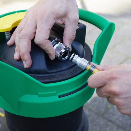 UNGER - HiFlo mytí oken demineralizovanou vodou HydroPower Ultra – Sada S Alu 6 m, DIUK1